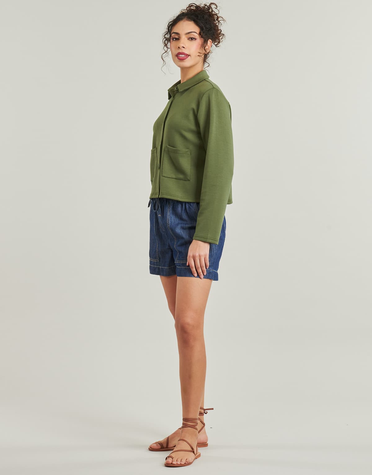 Women's Blazers Les Petites Bombes Khaki