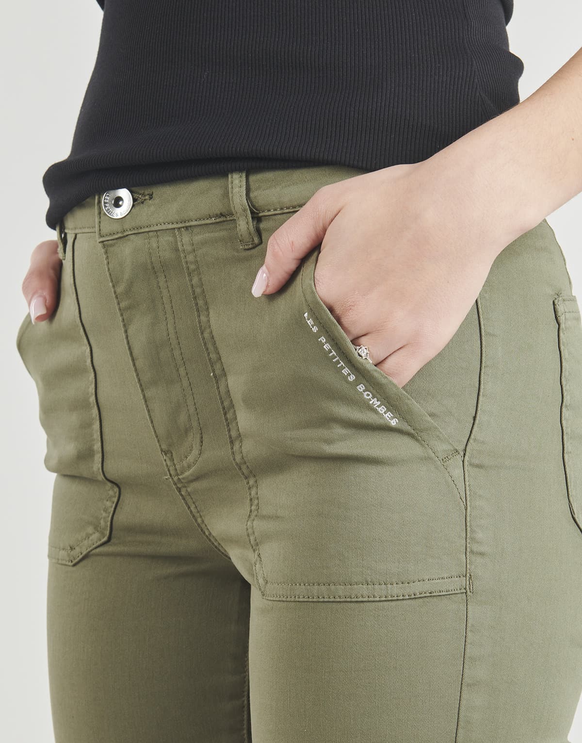 Women's Jeans Les Petites Bombes Khaki