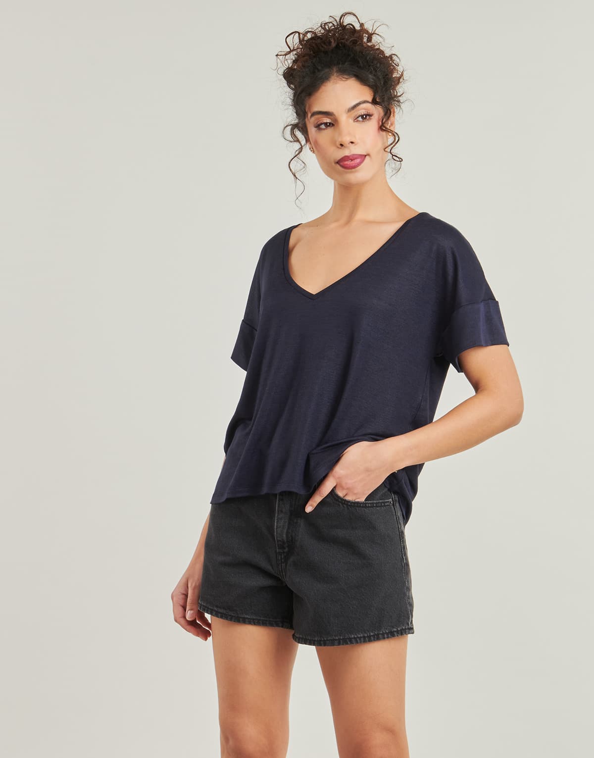 Women's T-Shirts Les Petites Bombes Blue