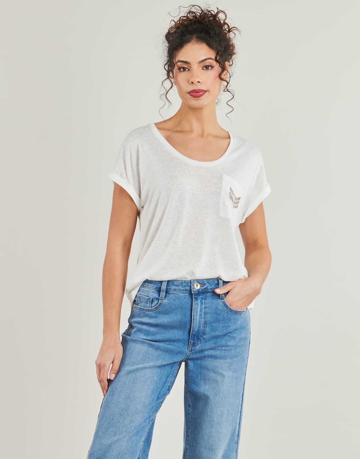 Women's T-Shirts Les Petites Bombes White