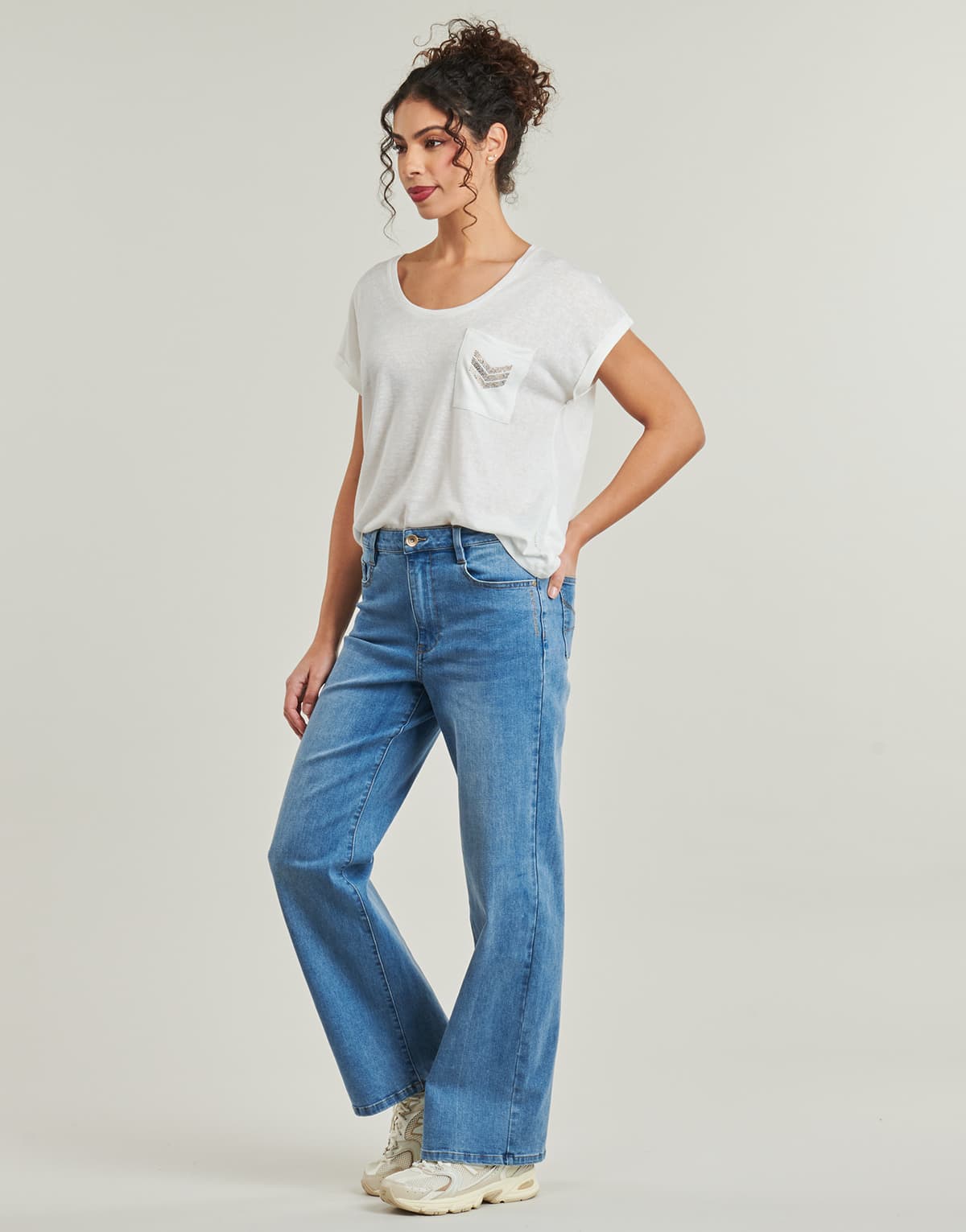 Women's T-Shirts Les Petites Bombes White