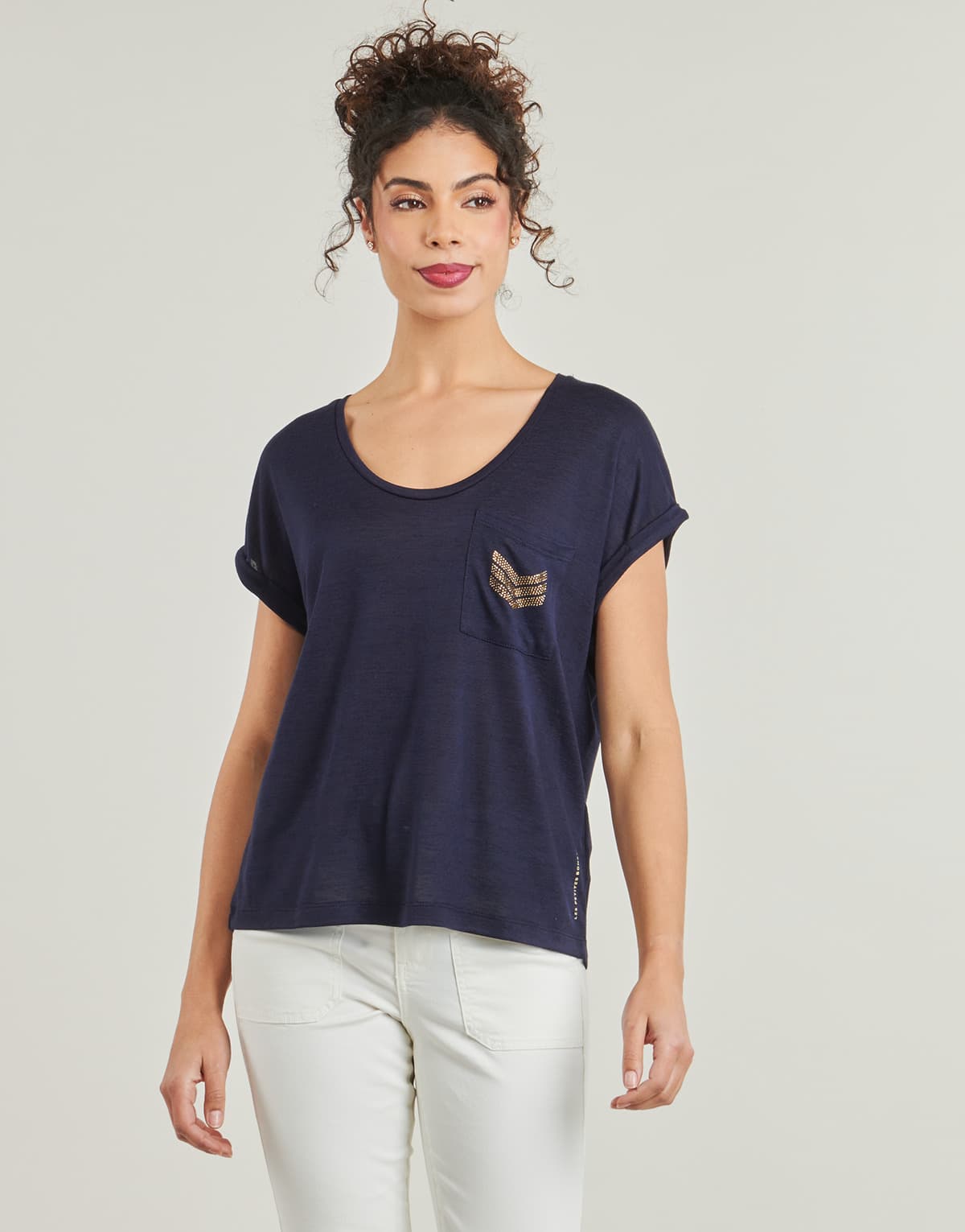 Women's T-Shirts Les Petites Bombes Blue