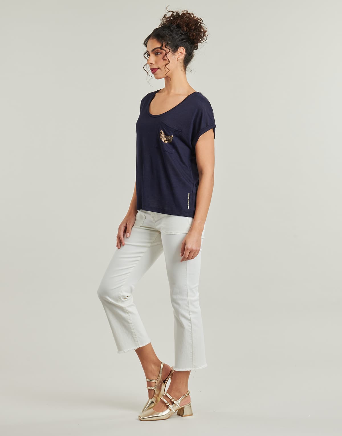 Women's T-Shirts Les Petites Bombes Blue