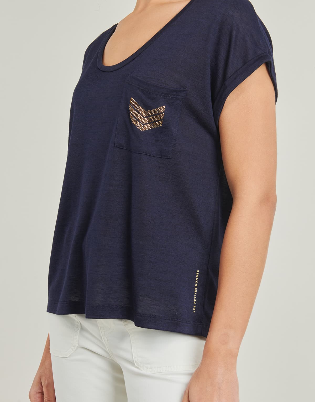 Women's T-Shirts Les Petites Bombes Blue