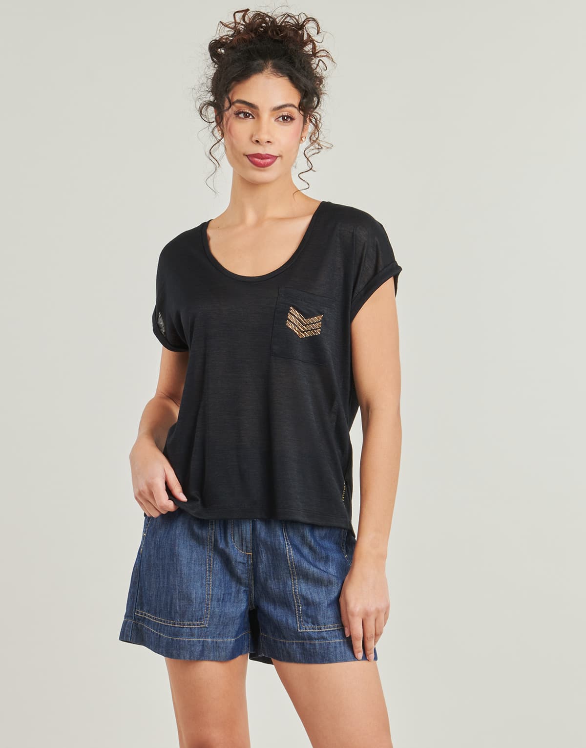 Women's T-Shirts Les Petites Bombes Black