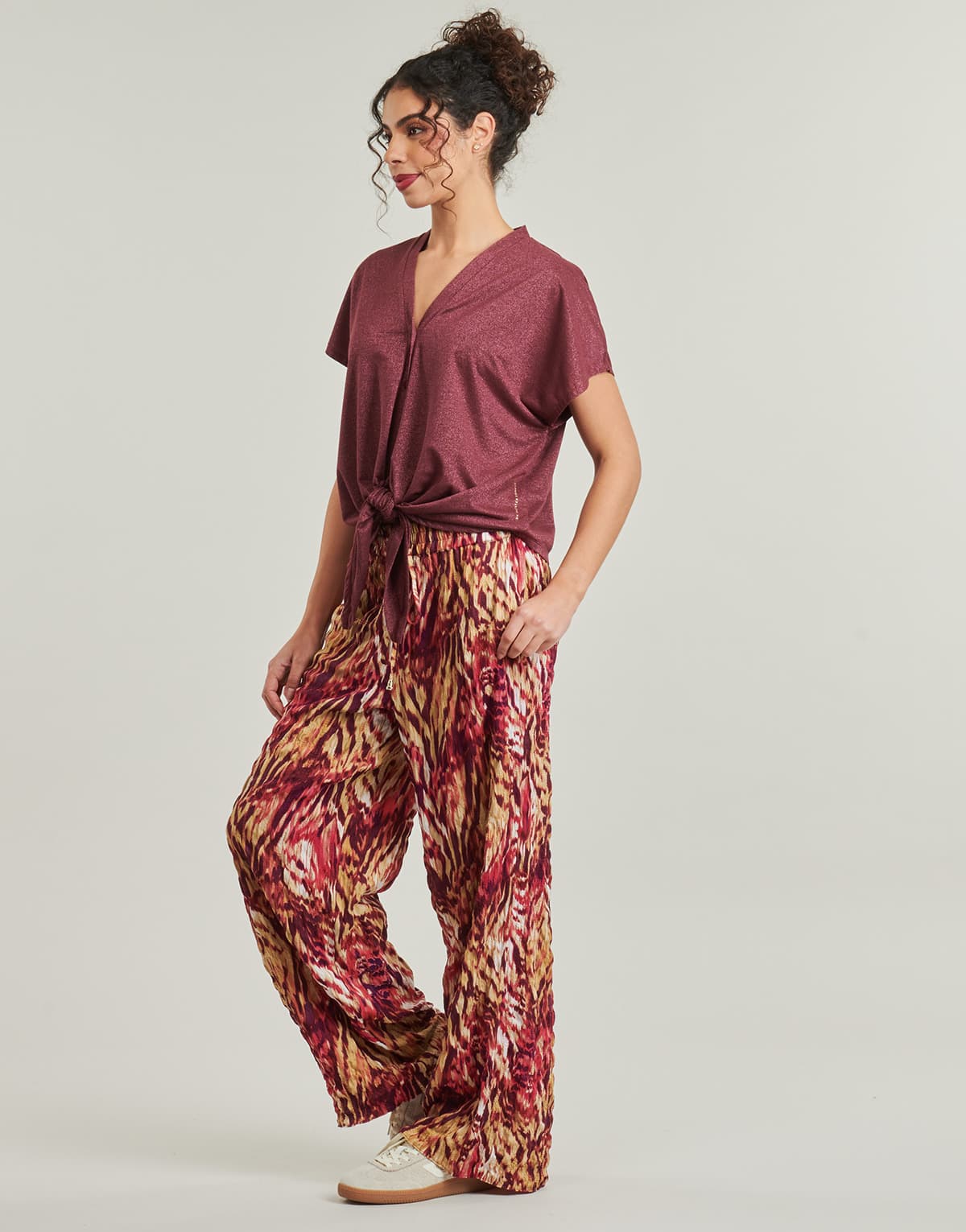 Women's T-Shirts Les Petites Bombes Bordeaux