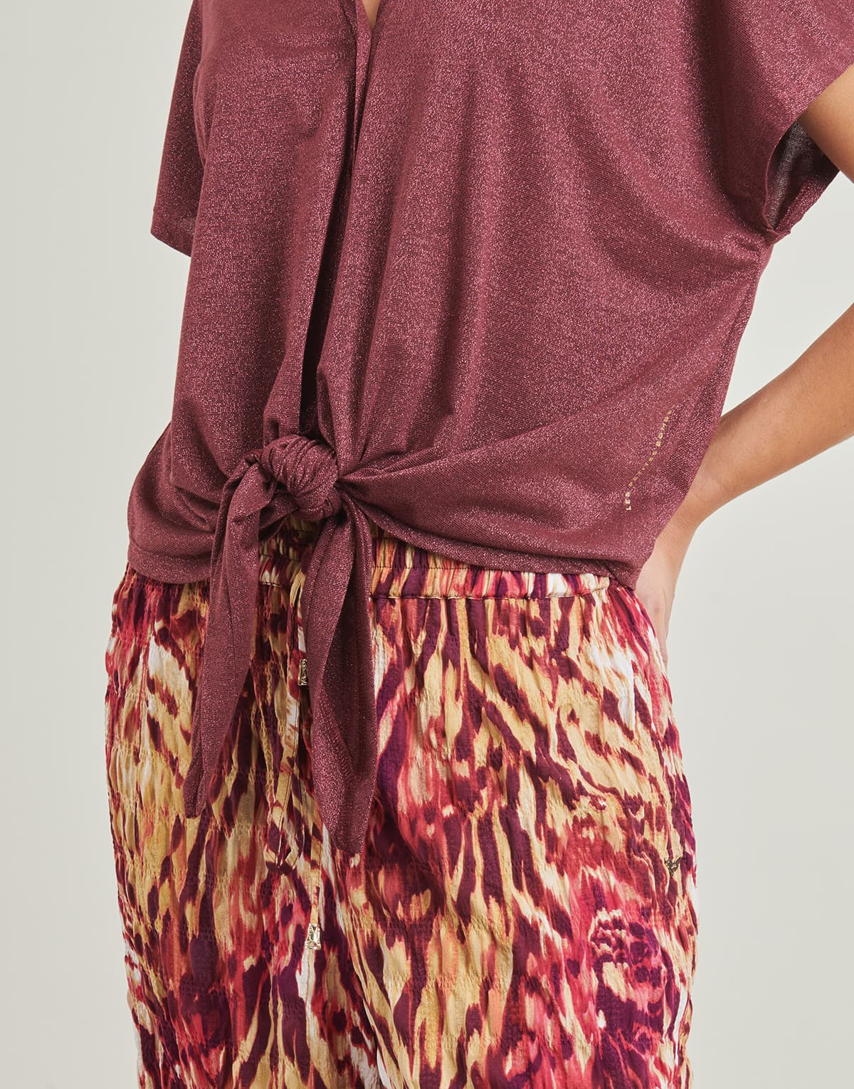 Women's T-Shirts Les Petites Bombes Bordeaux