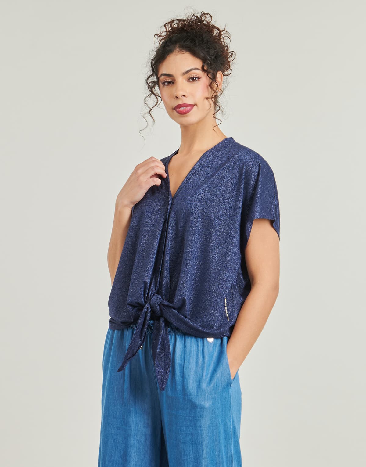 Women's T-Shirts Les Petites Bombes Blue