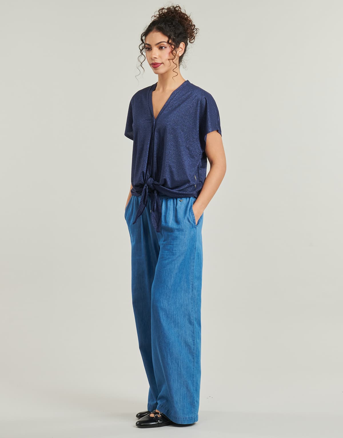 Women's T-Shirts Les Petites Bombes Blue