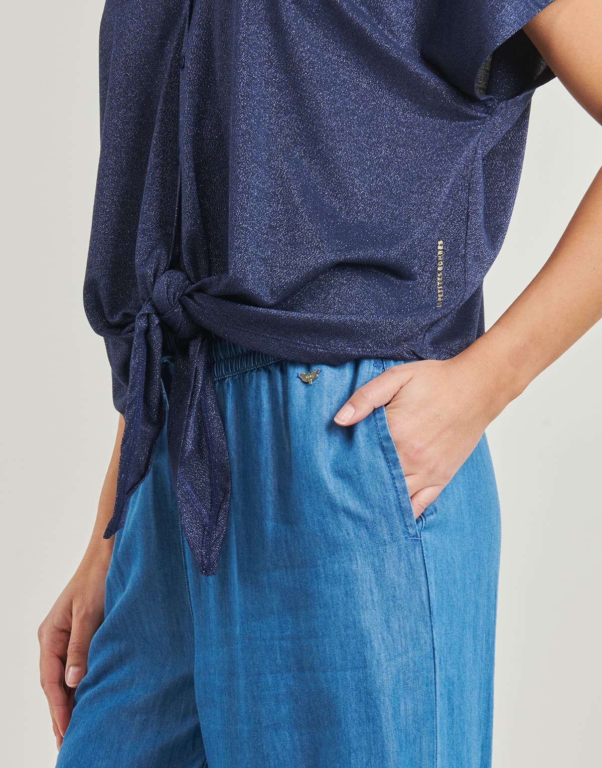 Women's T-Shirts Les Petites Bombes Blue