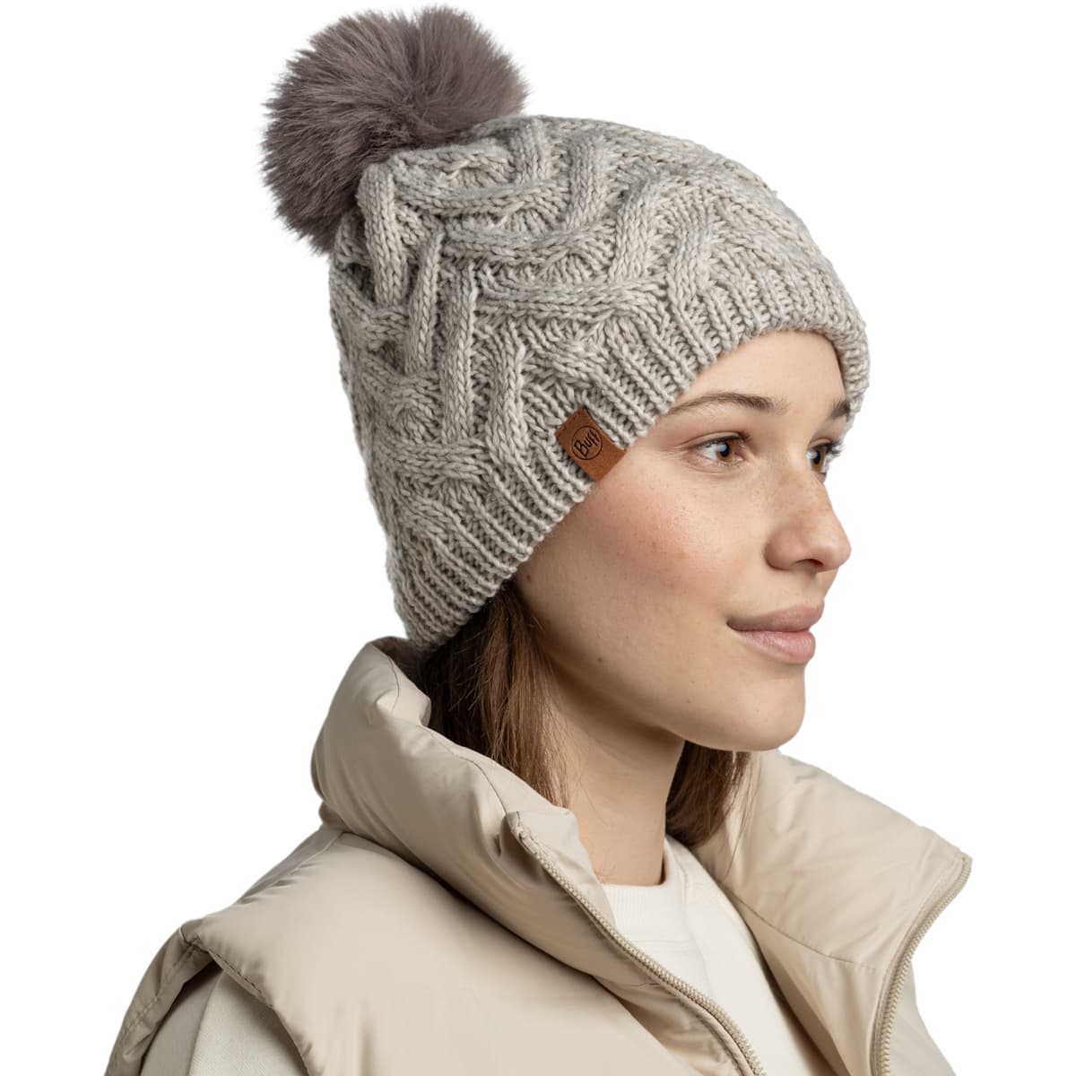Women's Beanies Buff Gray
