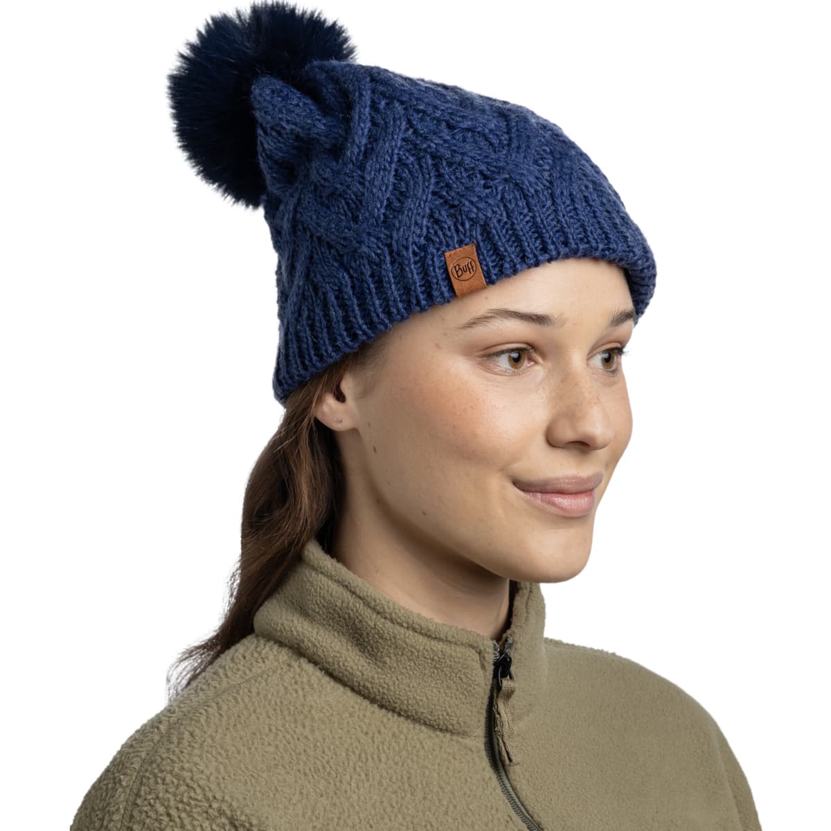 Women's Beanies Buff Blue