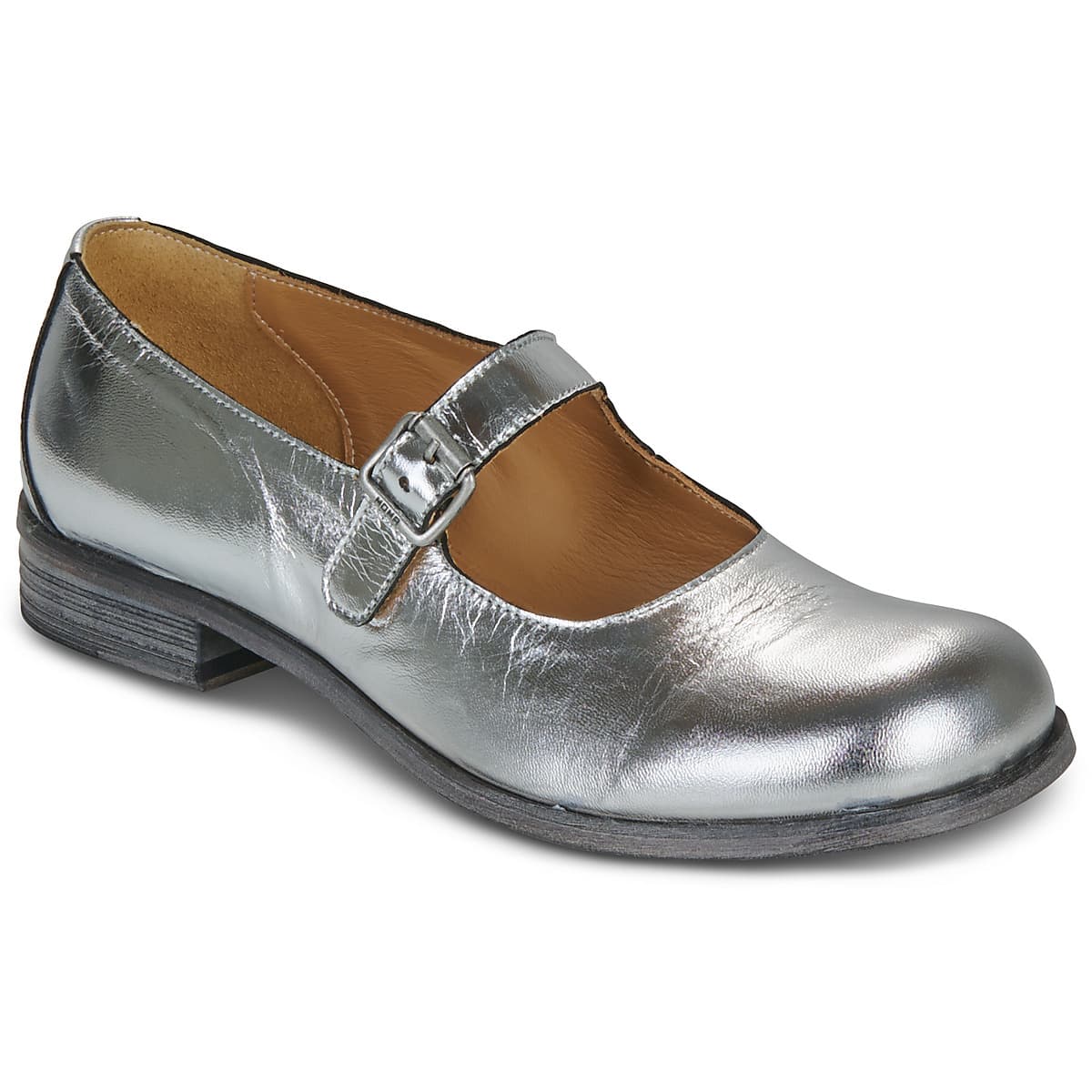 Women's Ballet Flats Moma Silver