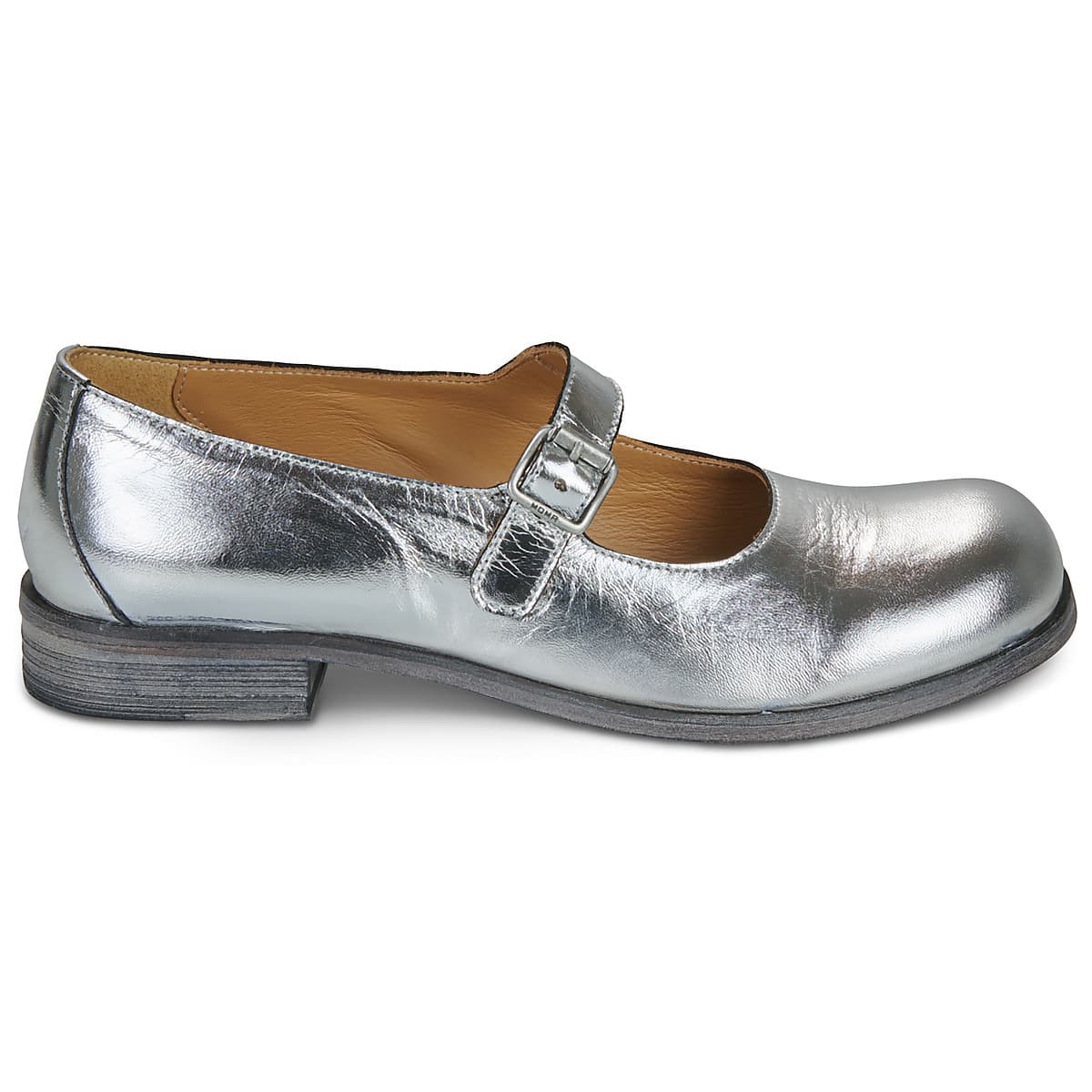 Women's Ballet Flats Moma Silver