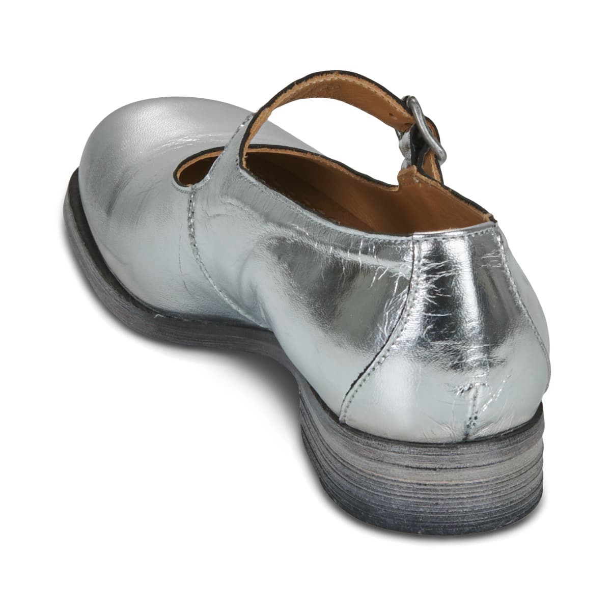 Women's Ballet Flats Moma Silver