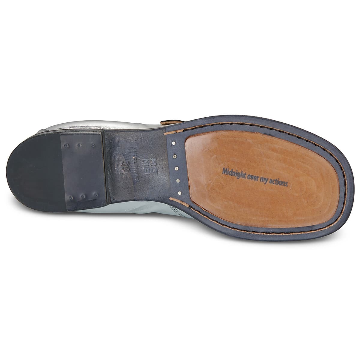 Women's Ballet Flats Moma Silver