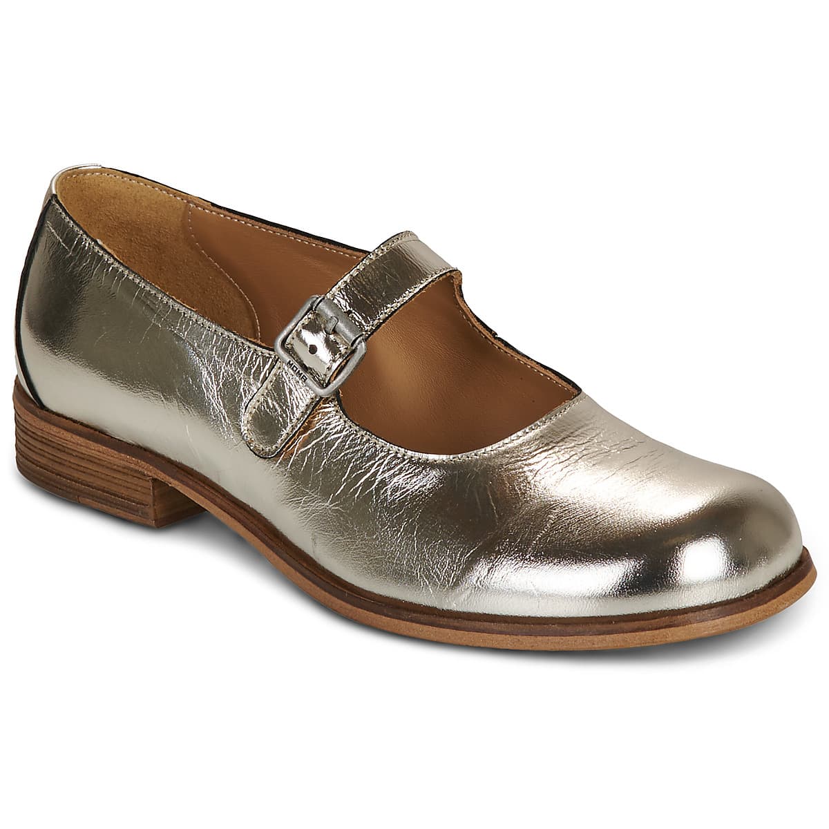 Women's Ballet Flats Moma Silver