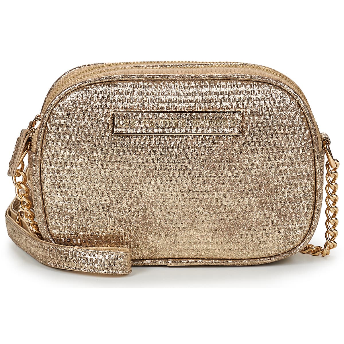 Women's Shoulder Bags Les Petites Bombes Gold