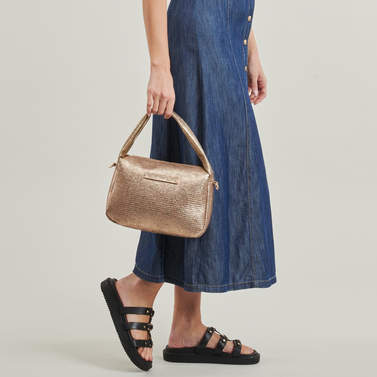 Women's Shoulder Bags Les Petites Bombes Gold