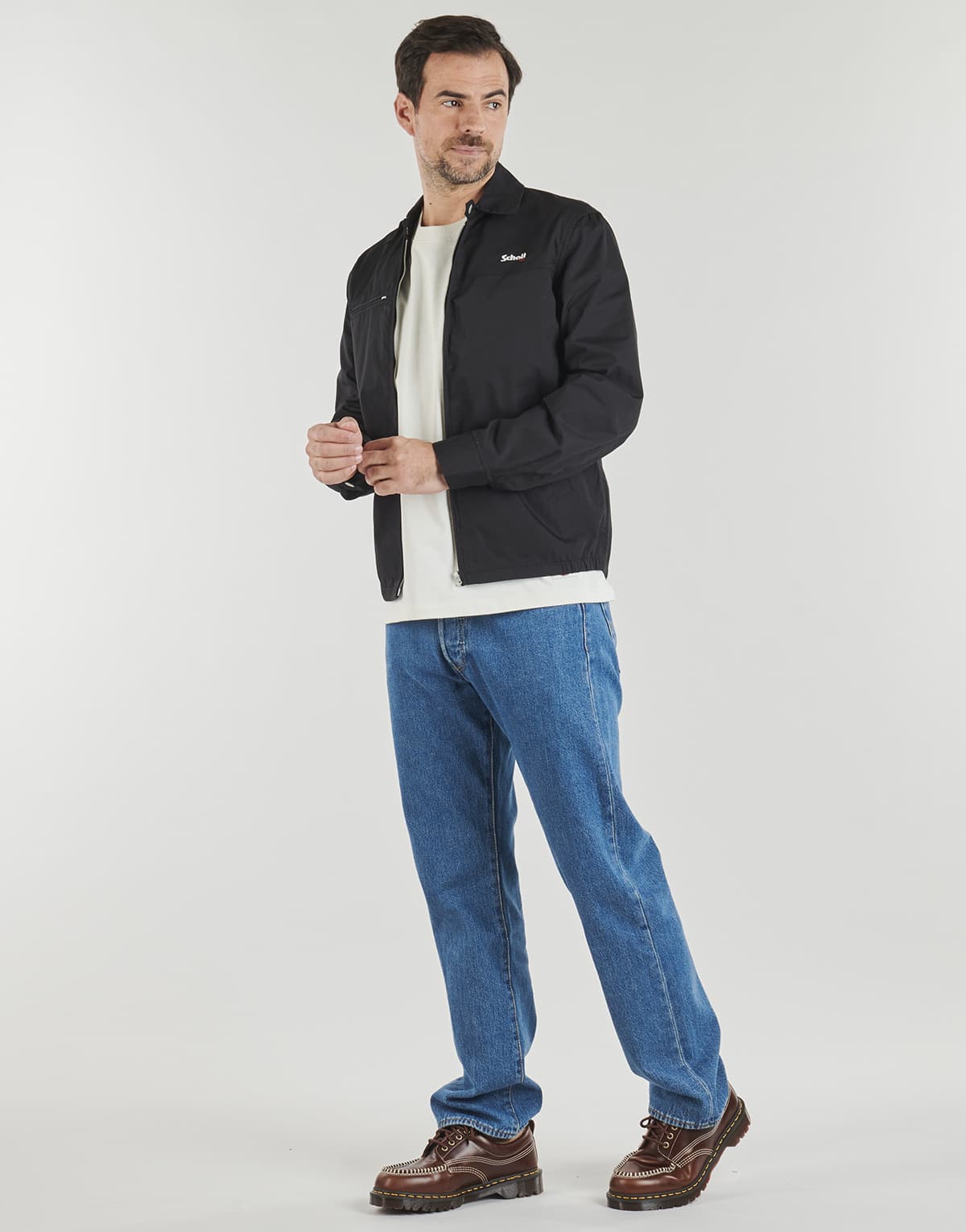 Men's Jackets Schott Black