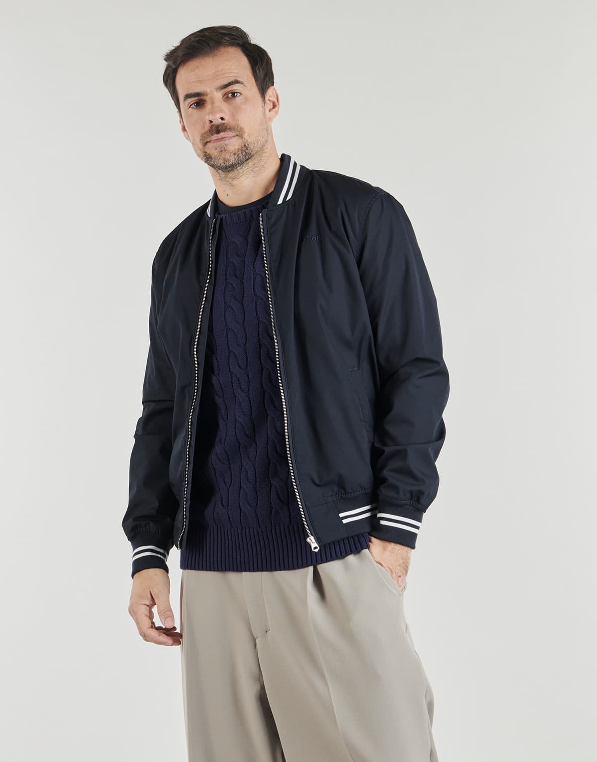 Men's Jackets Schott Blue