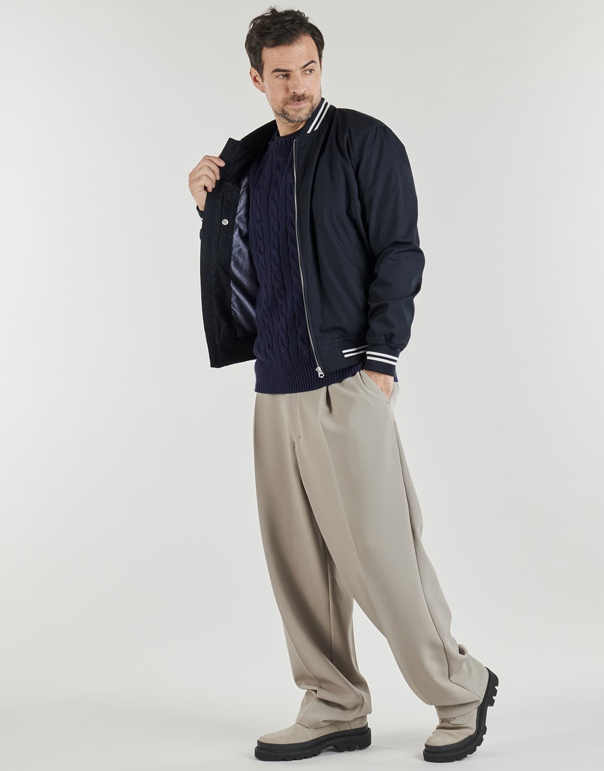 Men's Jackets Schott Blue