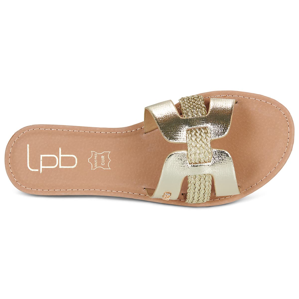 Women's Mules Les Petites Bombes Gold