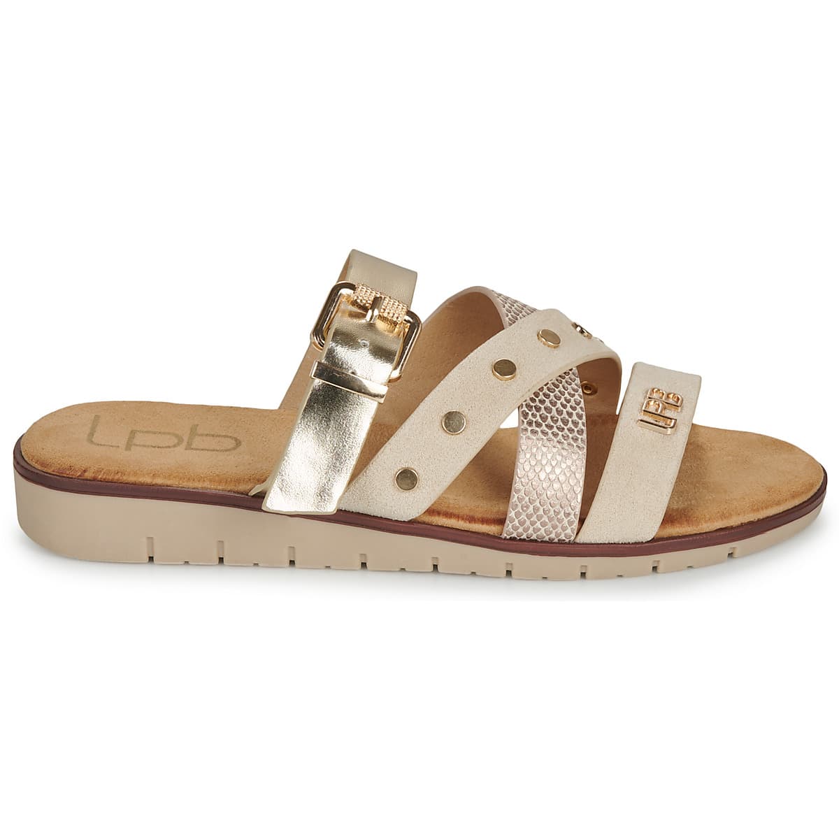 Women's Mules Les Petites Bombes Gold