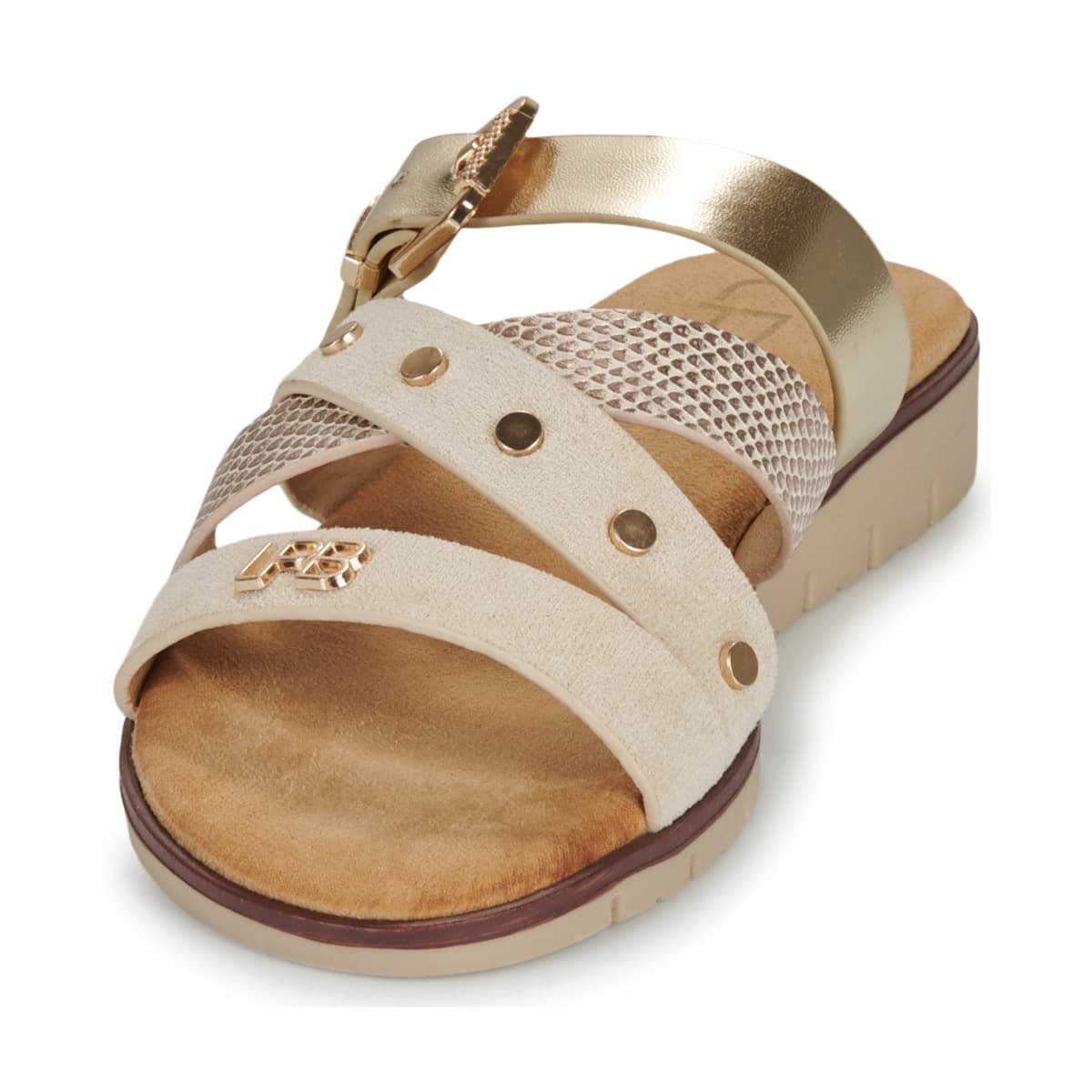 Women's Mules Les Petites Bombes Gold