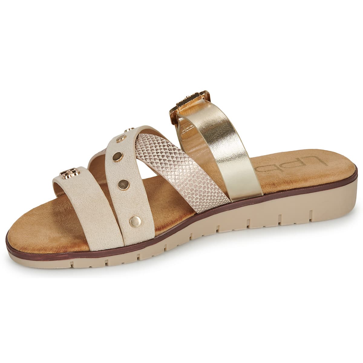 Women's Mules Les Petites Bombes Gold