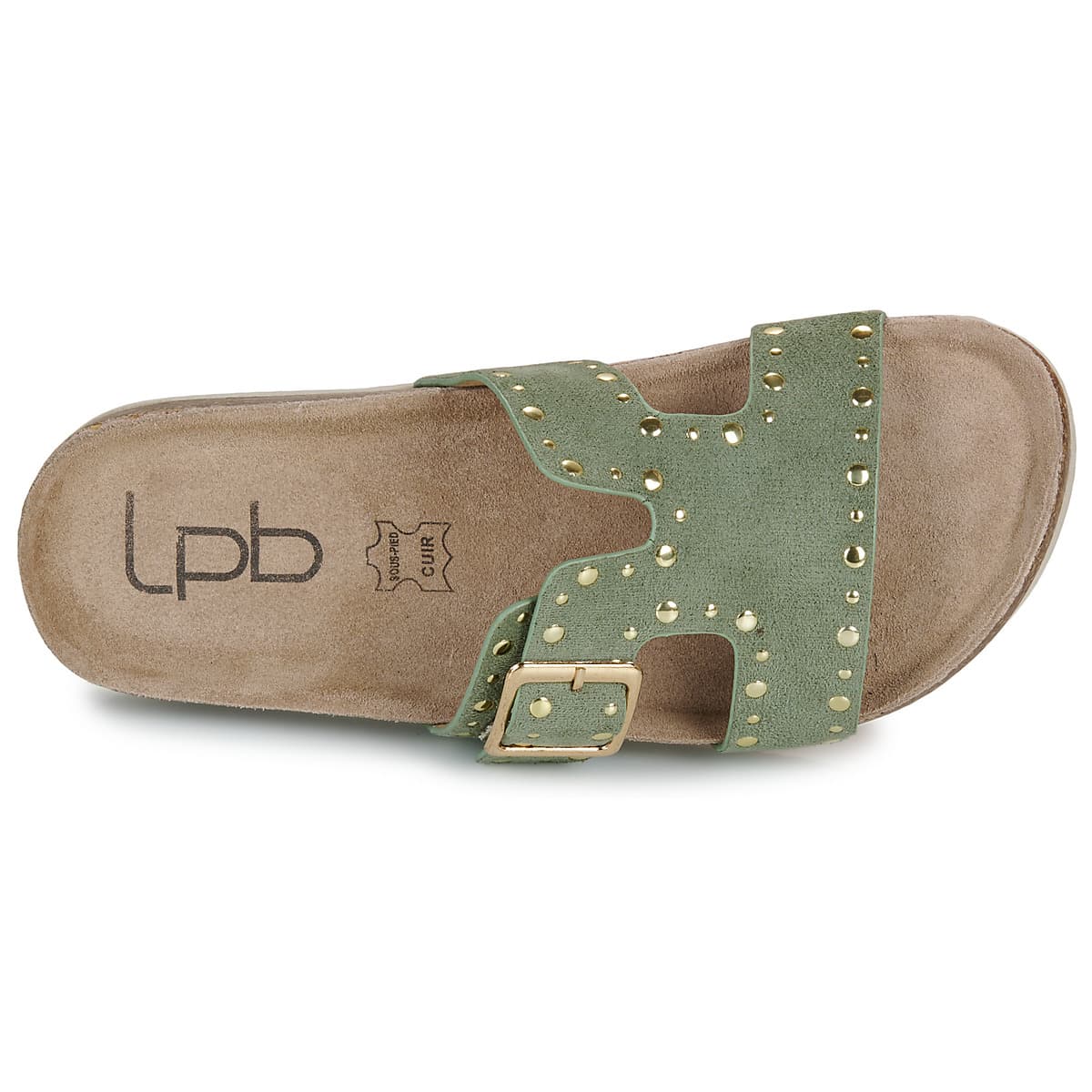 Women's Mules Les Petites Bombes Khaki