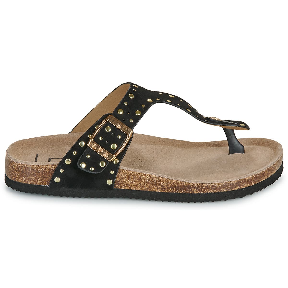 Women's Flip Flops Les Petites Bombes Black