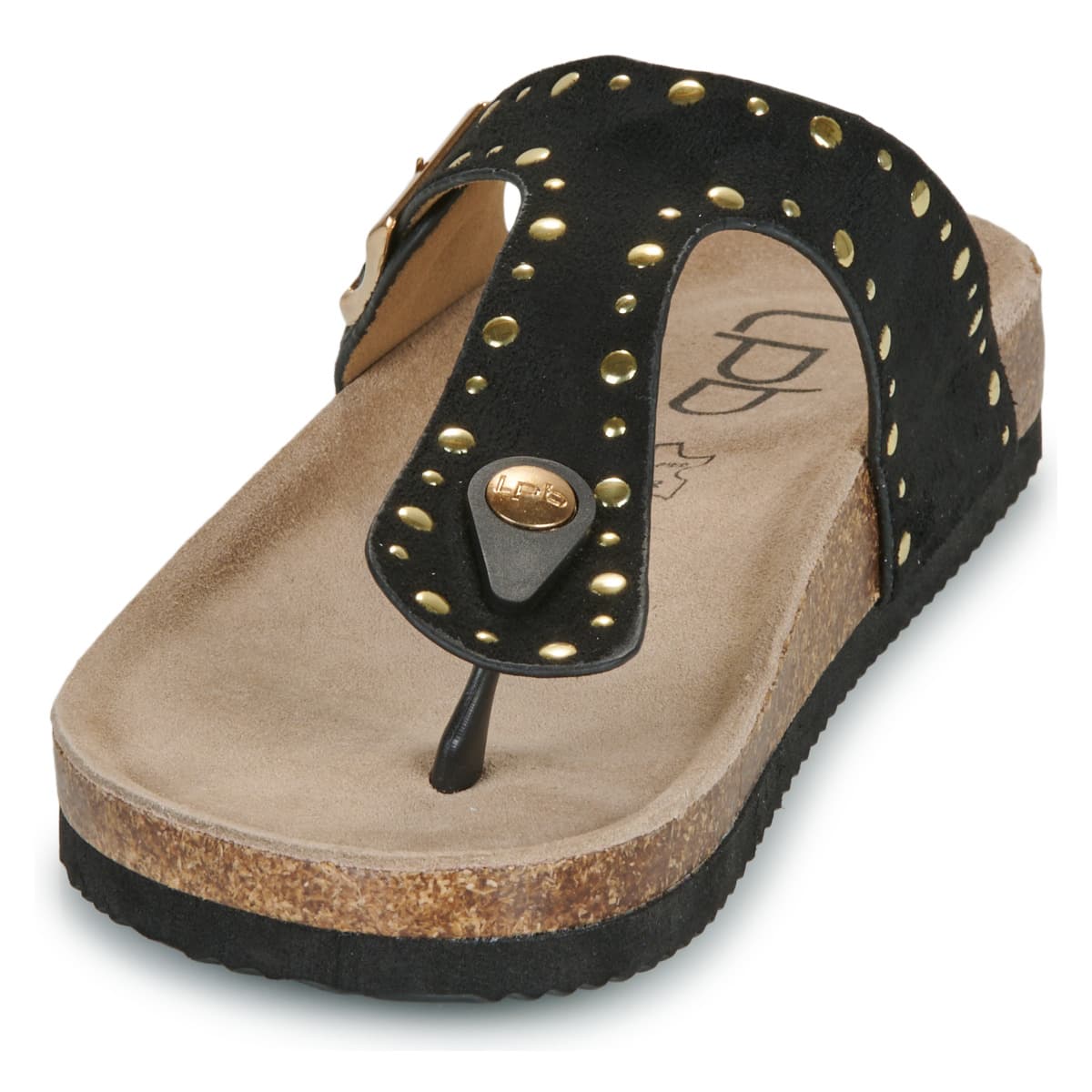 Women's Flip Flops Les Petites Bombes Black