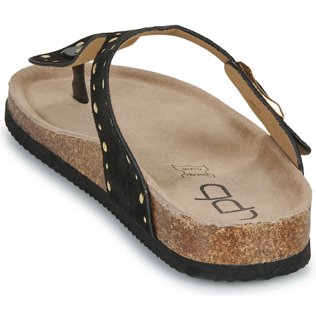 Women's Flip Flops Les Petites Bombes Black