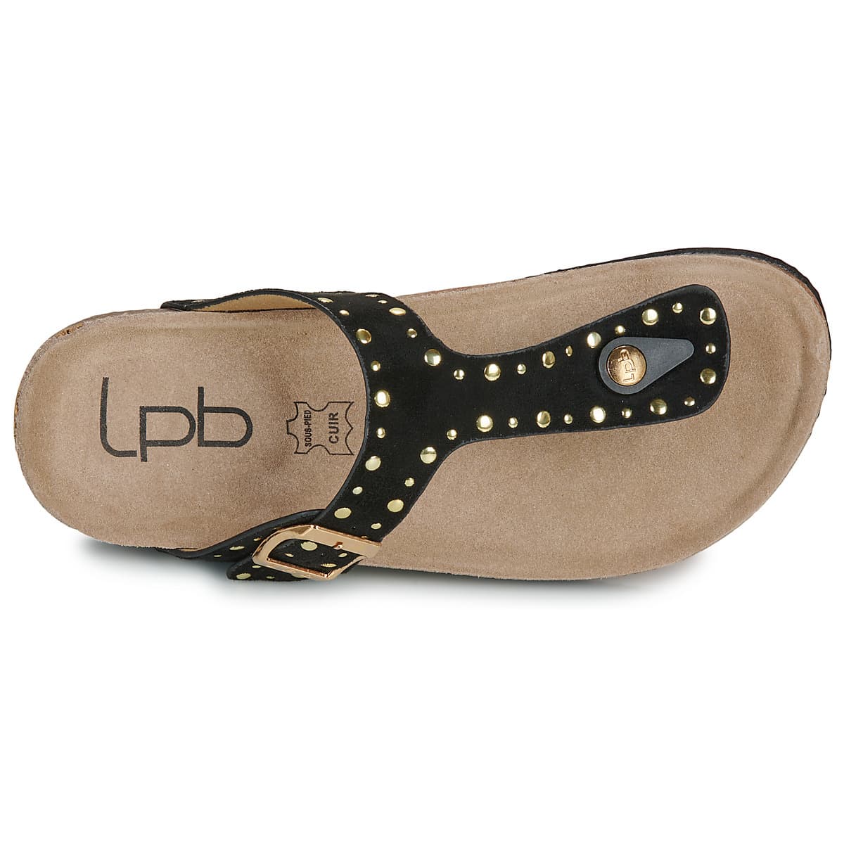 Women's Flip Flops Les Petites Bombes Black