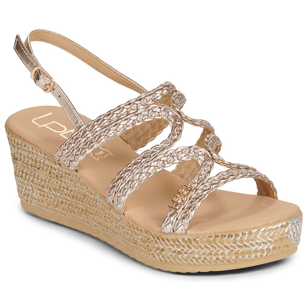 Women's Platforms Les Petites Bombes Gold