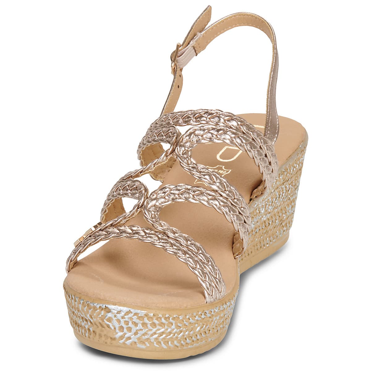Women's Platforms Les Petites Bombes Gold