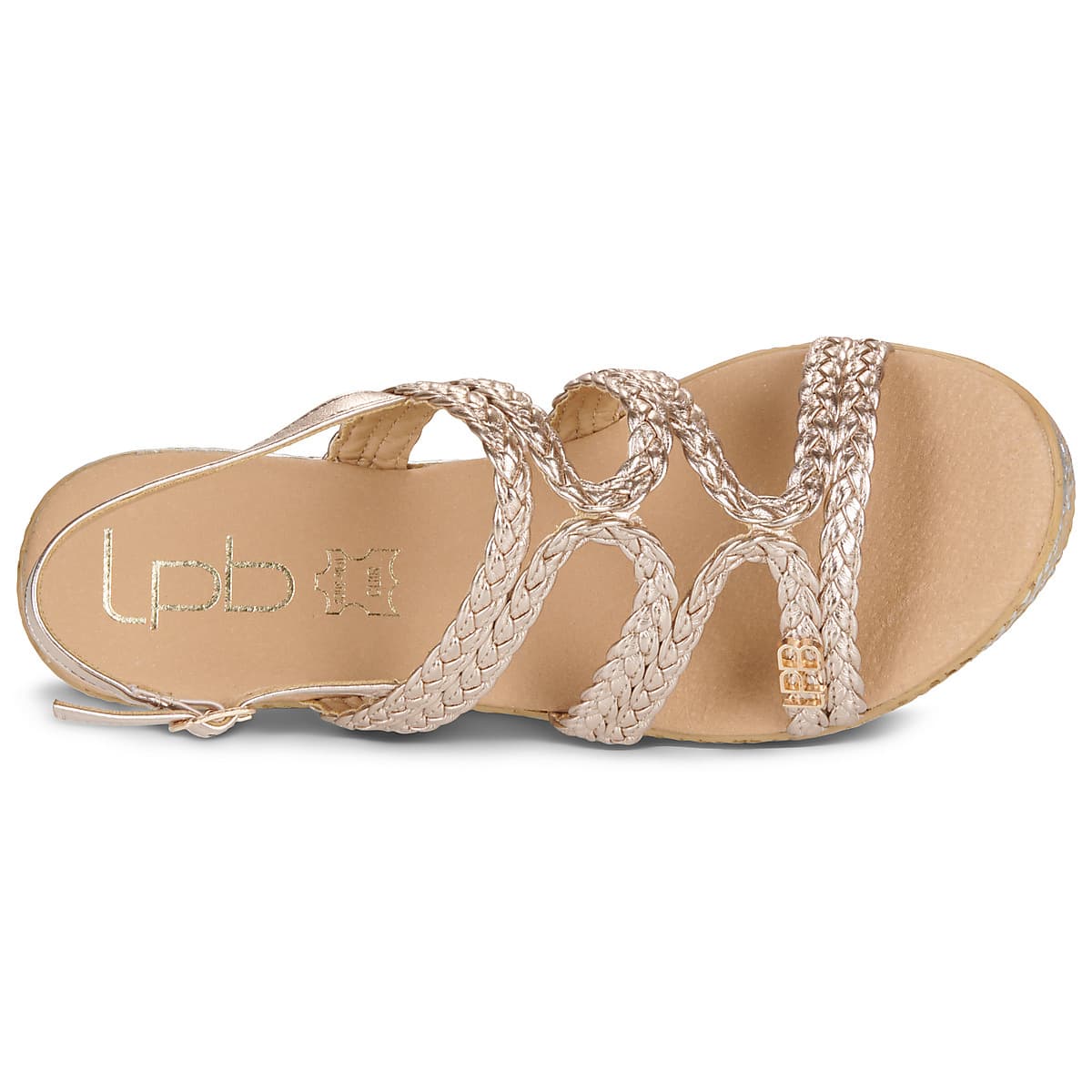 Women's Platforms Les Petites Bombes Gold