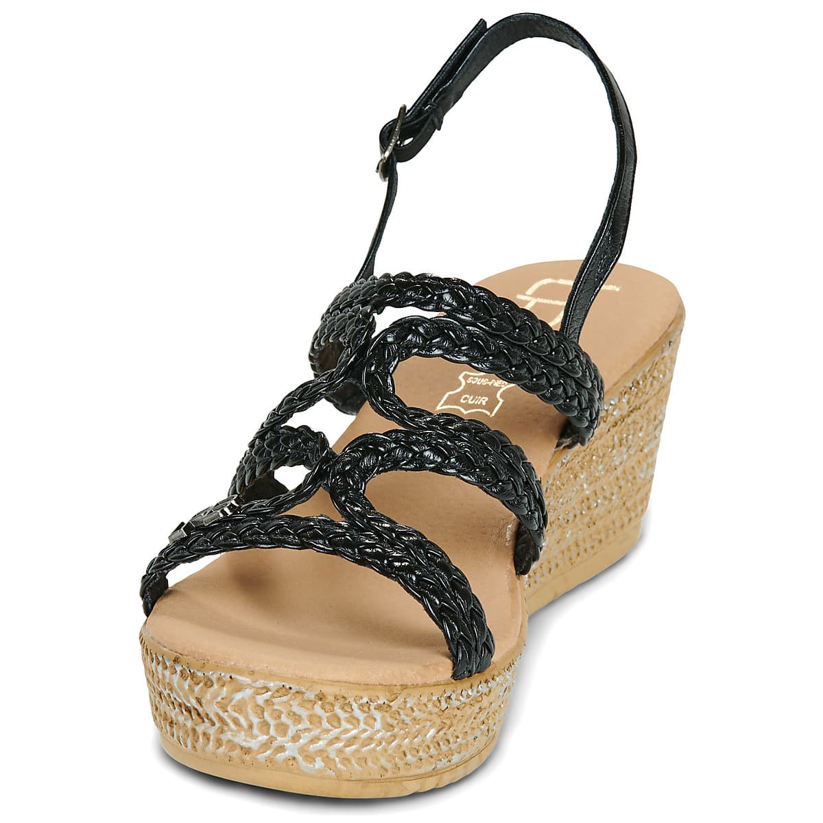 Women's Sandals Les Petites Bombes Black