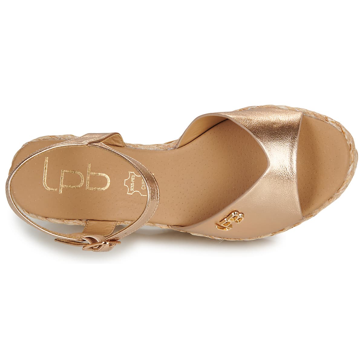 Women's Platforms Les Petites Bombes Gold