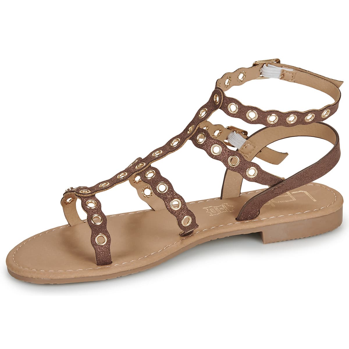Women's Sandals Les Petites Bombes Brown