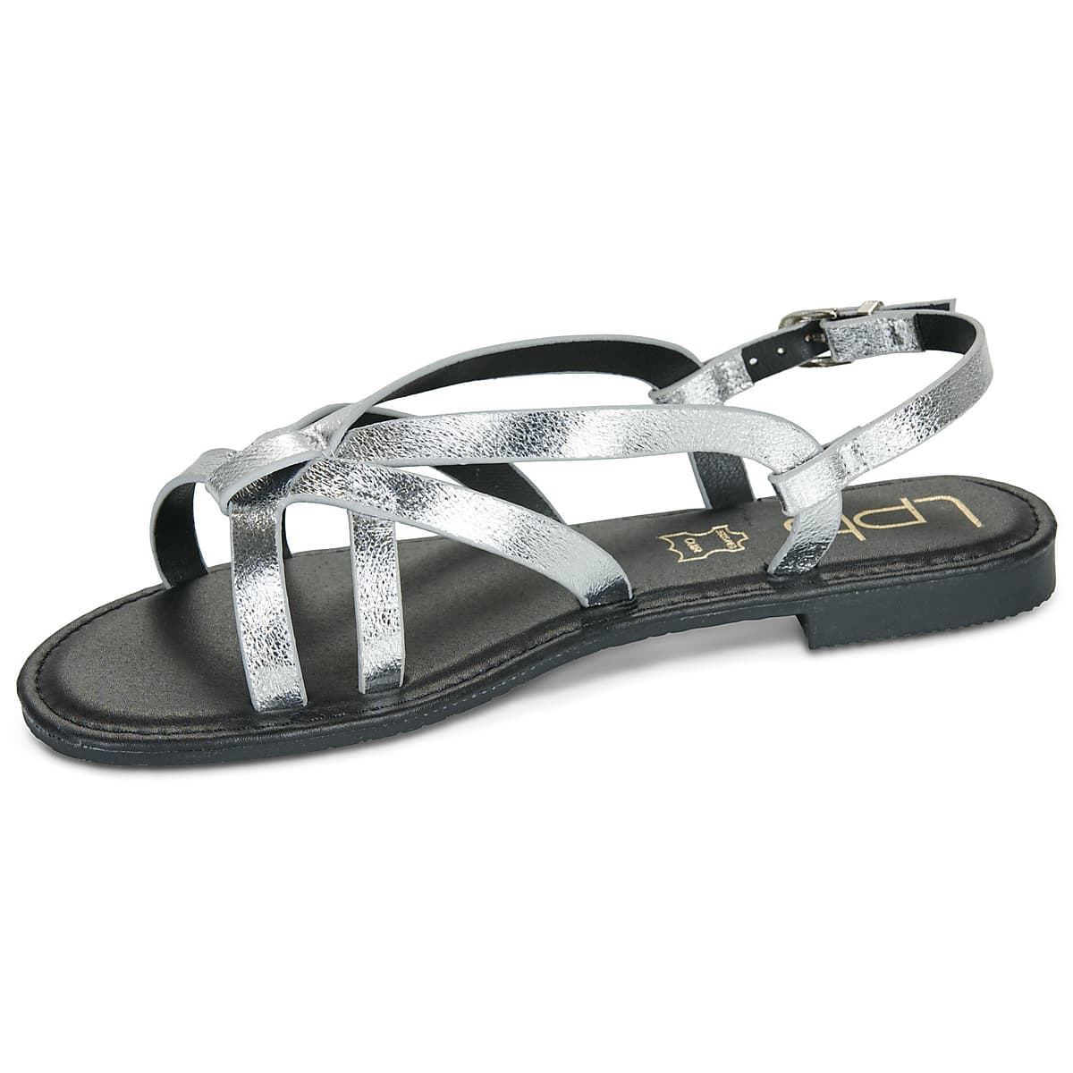 Women's Sandals Les Petites Bombes Silver