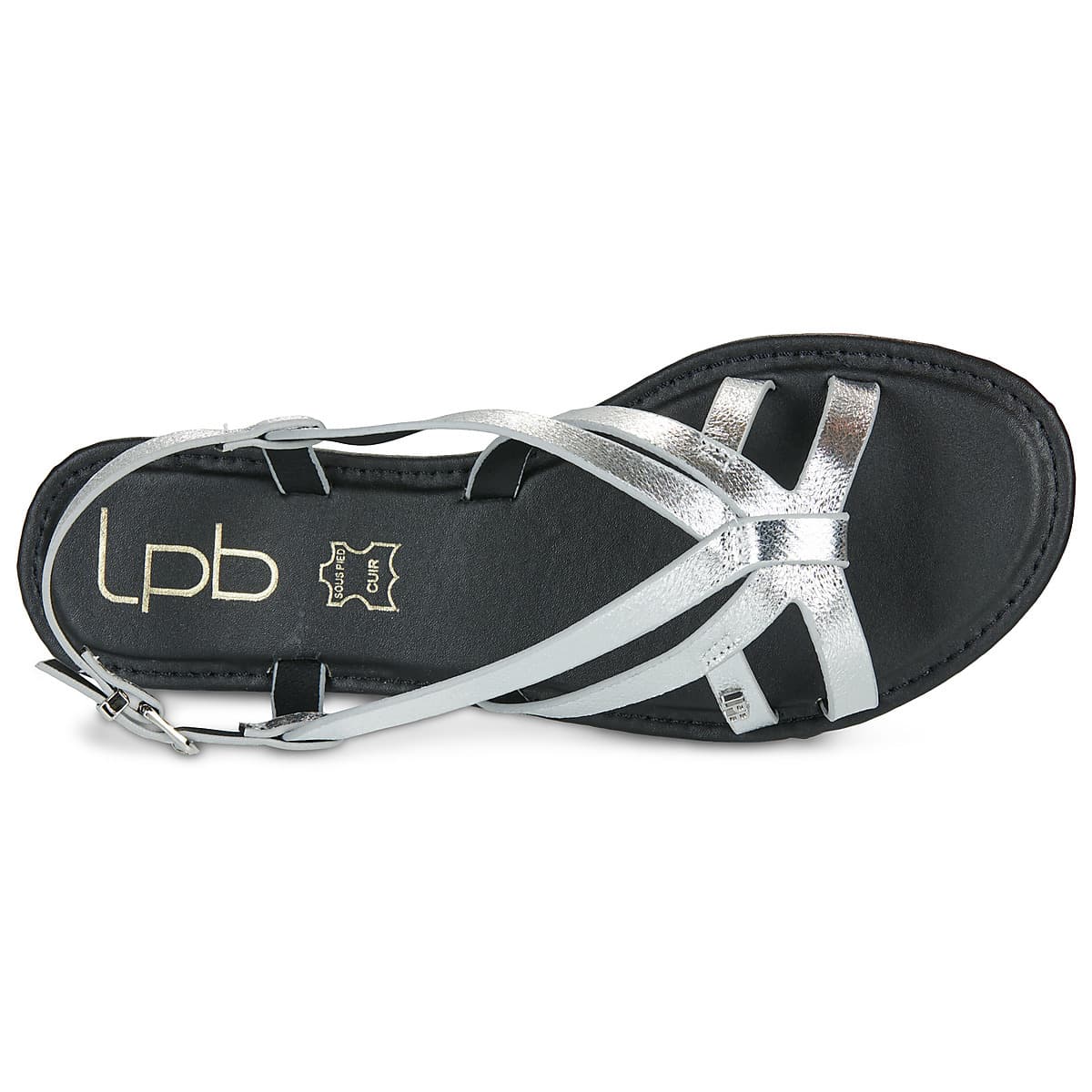 Women's Sandals Les Petites Bombes Silver