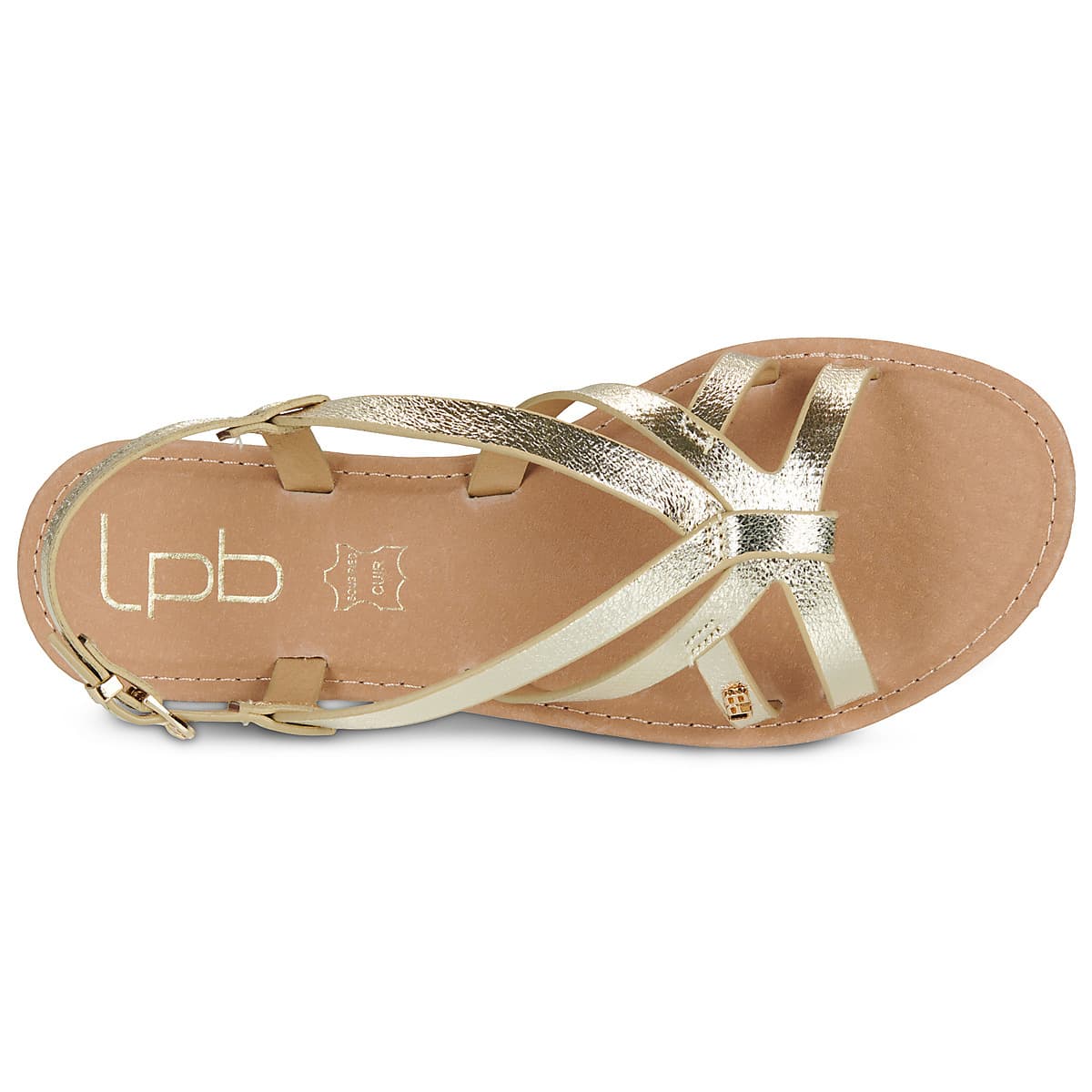 Women's Sandals Les Petites Bombes Gold