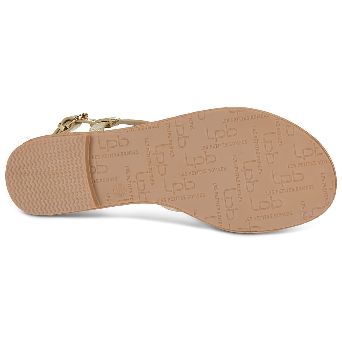 Women's Sandals Les Petites Bombes Gold