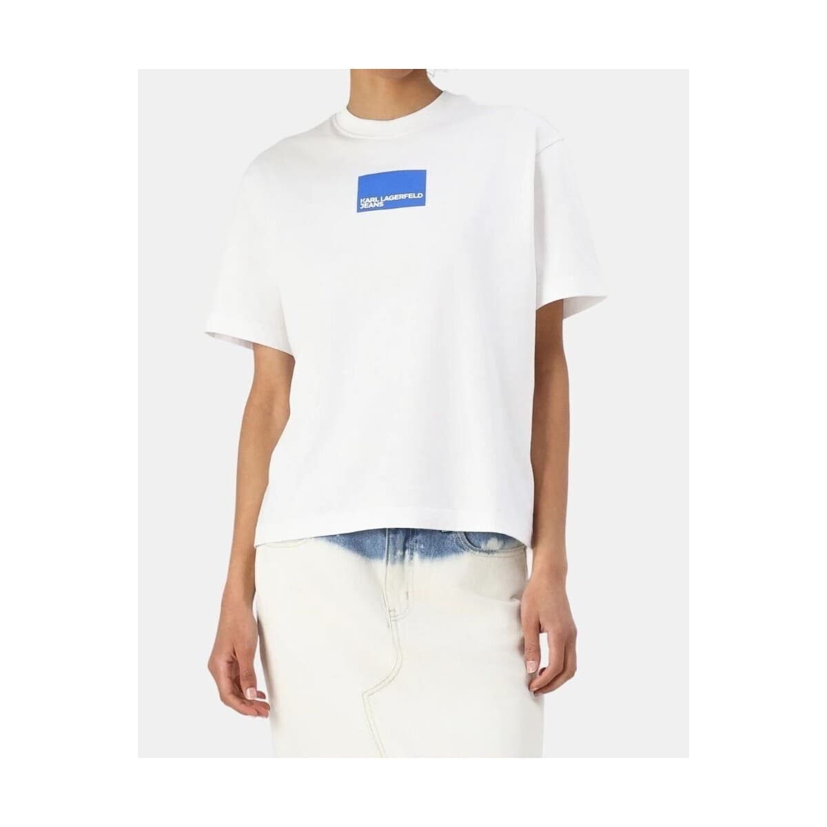 Women's T-Shirts Karl Lagerfeld White