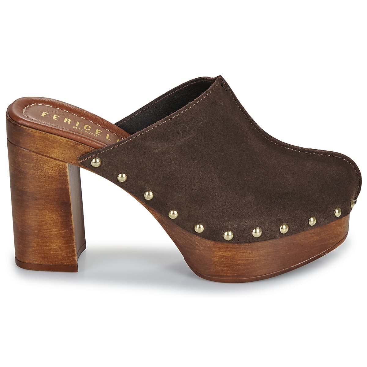 Women's Clogs Fericelli Brown