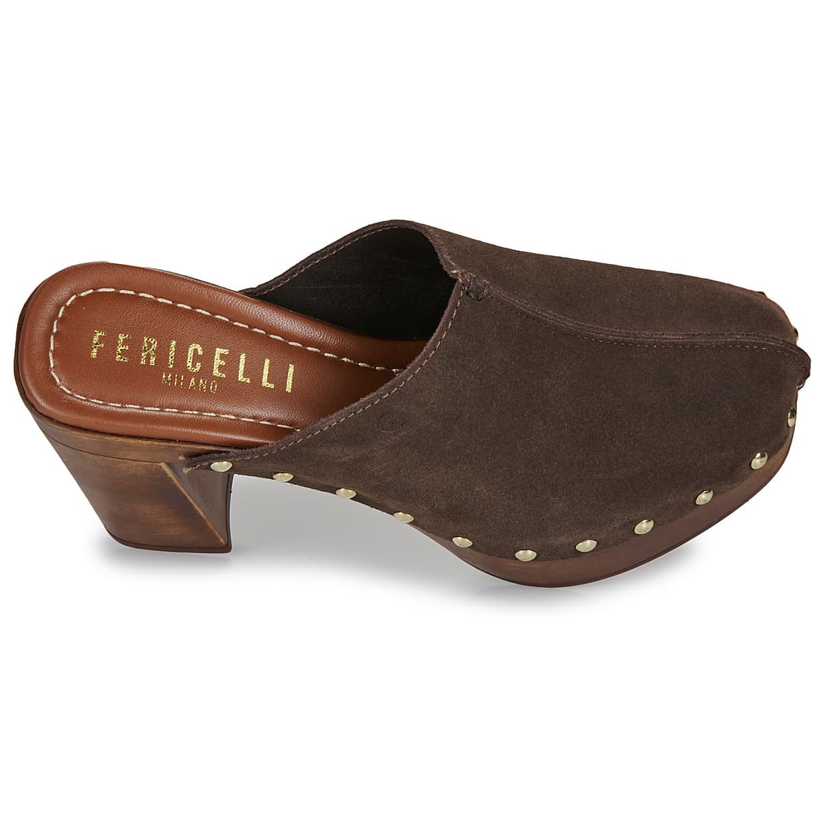 Women's Clogs Fericelli Brown