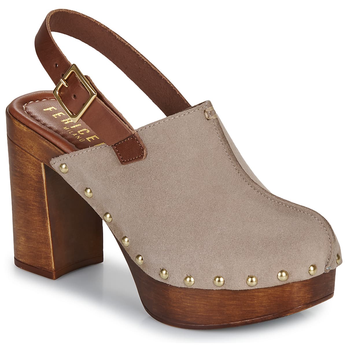 Women's Clogs Fericelli Beige