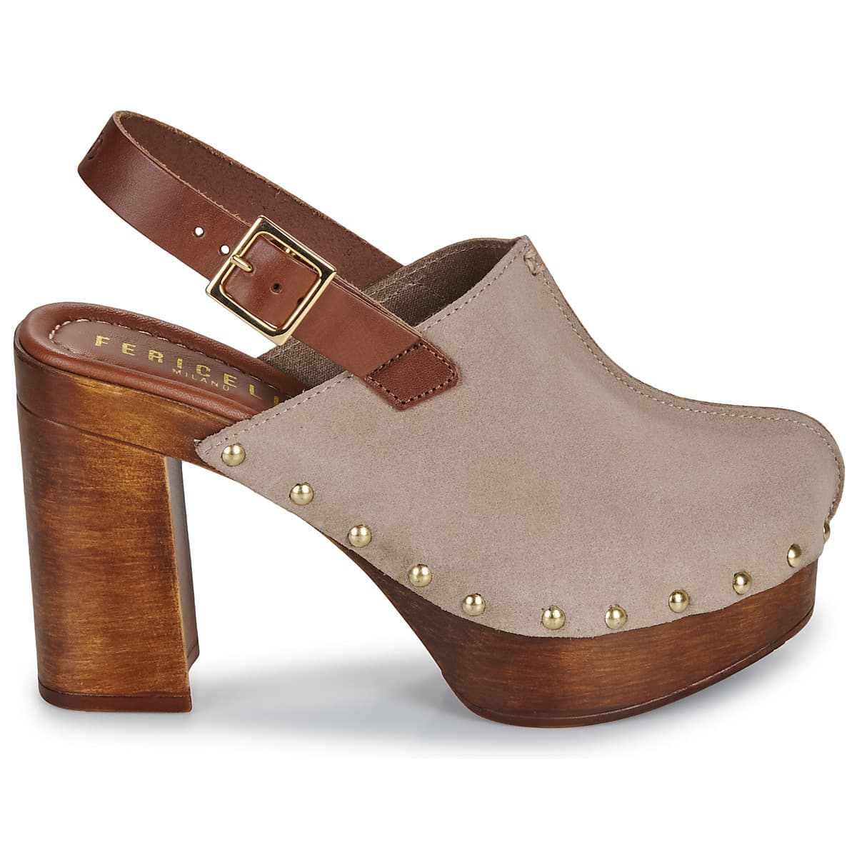 Women's Clogs Fericelli Beige
